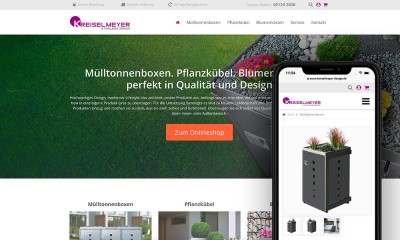 Der neue Kreiselmeyer Design Onlineshop