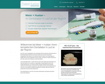 RSM launcht neue Website von Dentallabor Meier + Hüber